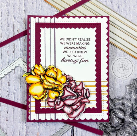 Billowing Blossoms 4x6 Stamps and Coordinating Dies Bundle