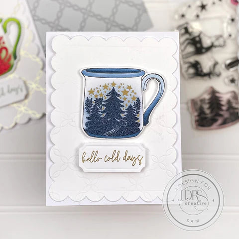 Cozy Cuppa 6x8 Stamps