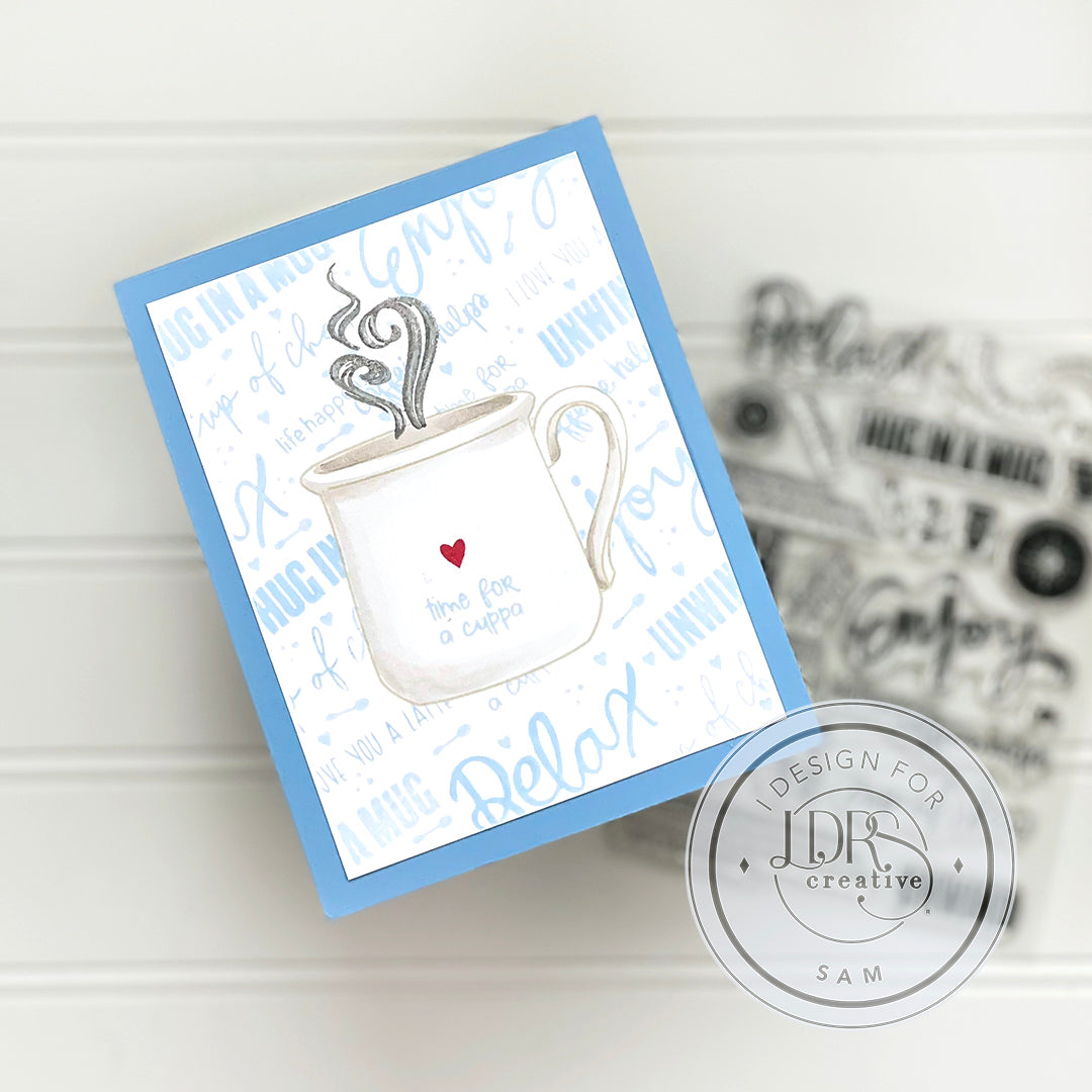 Cozy Cuppa 6x8 Stamps