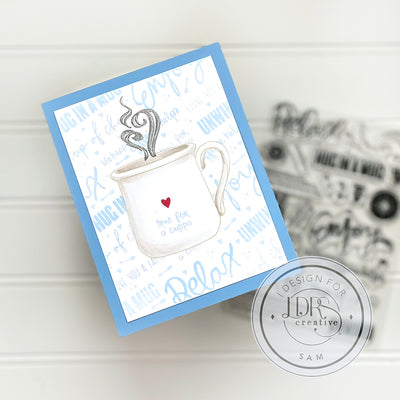 Cozy Cuppa 6x8 Stamps