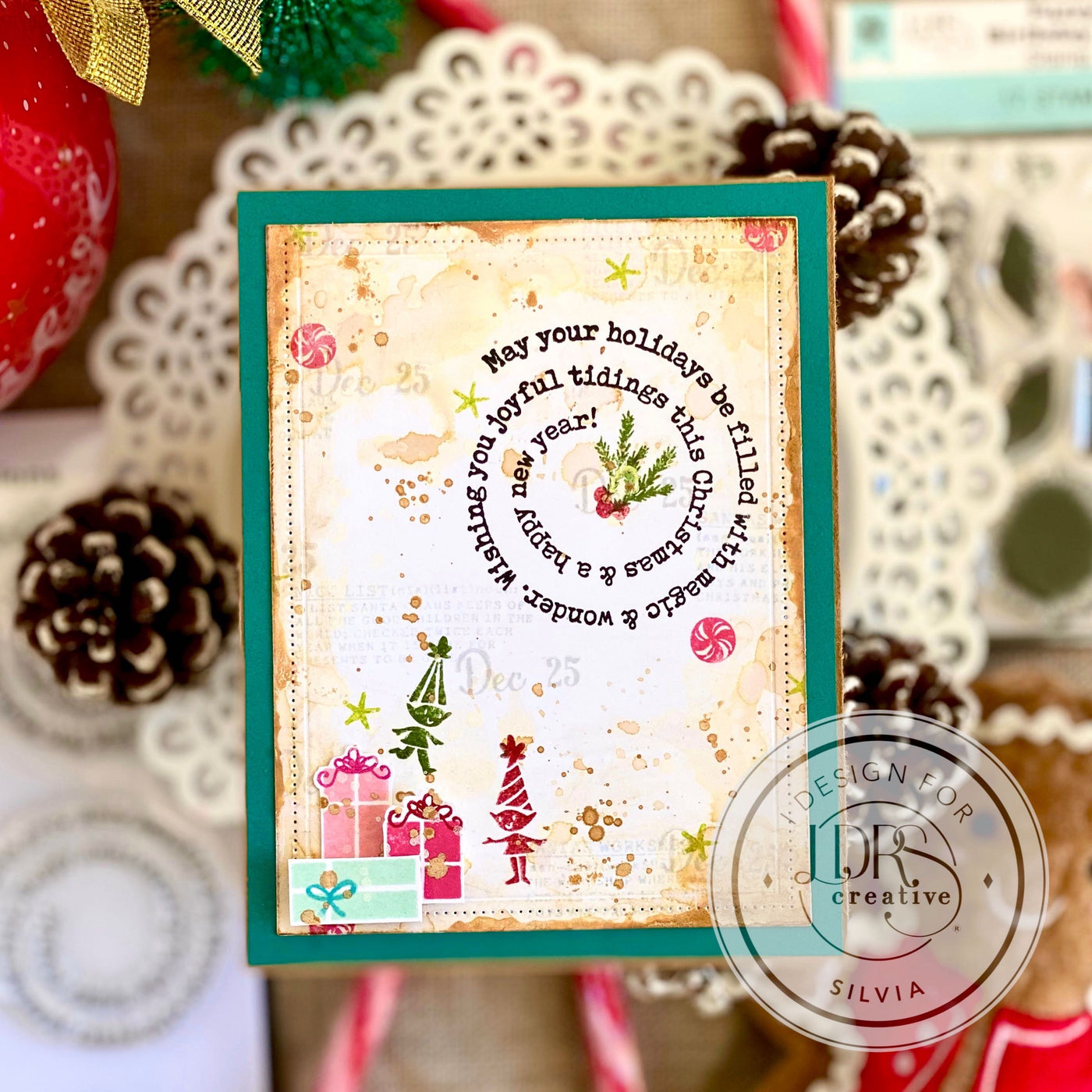 Winding Special Occasions 5x7 Stamps