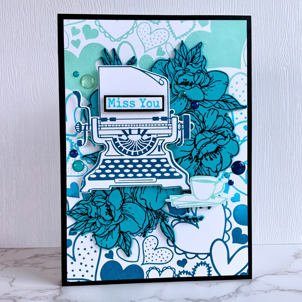 Heart Mix 5x7 Impress-ion Press + Foil Plate