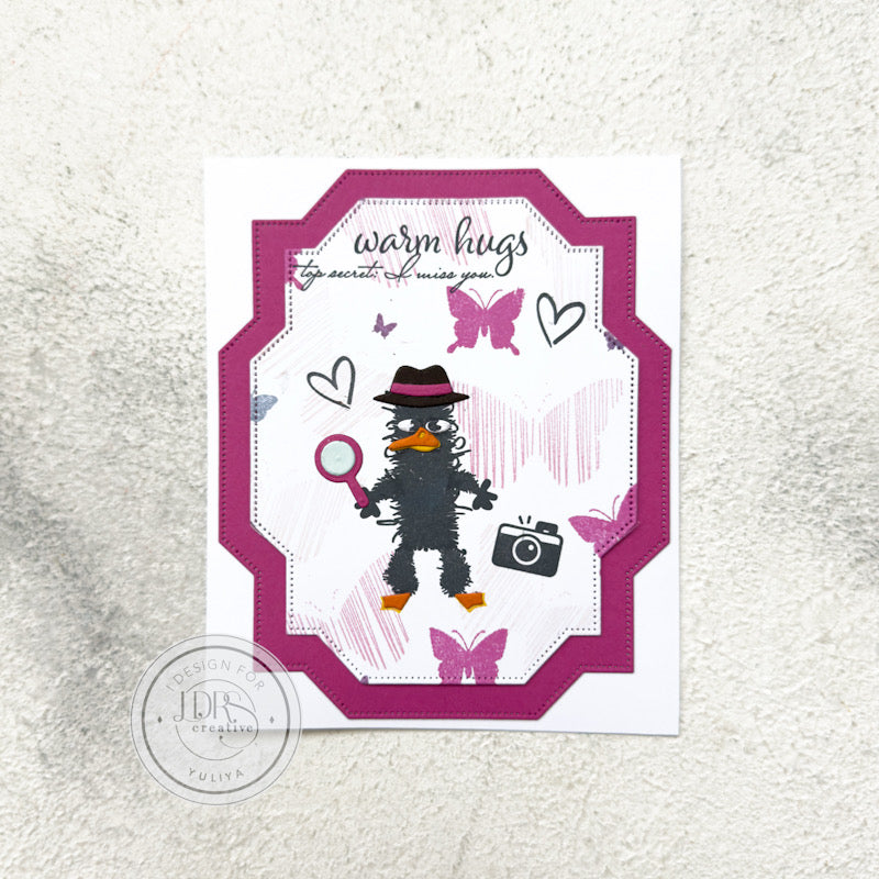 aLined Geos 4x6 Stamps