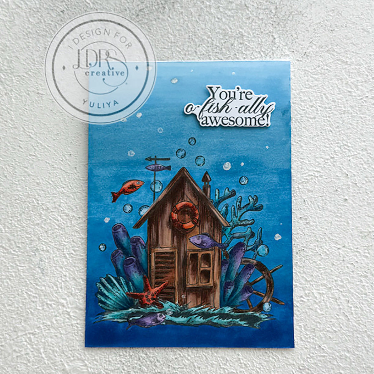 The Sea Shack 4x6 Stamps