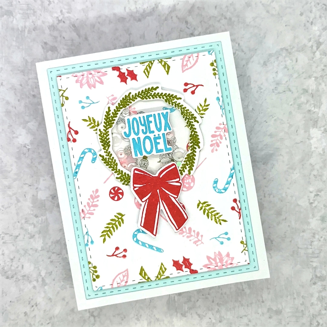 Peace & Joy 6x8 Pirouette Stamps