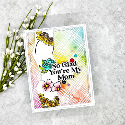 Spring Gift Tag Stack 4x6 Stamp Set