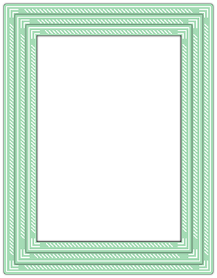 A2 Diagonal Stitched Layered Card Toppers Die Set