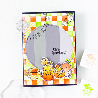 Halloween Party 4x6 Stamps