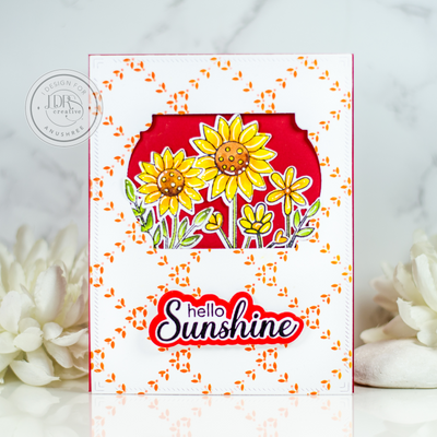 Hello Sunshine Layering Stencils - 4 Pack