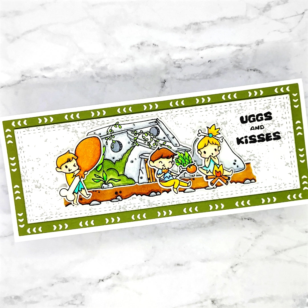 Cave Kiddos 4x8 Stamps
