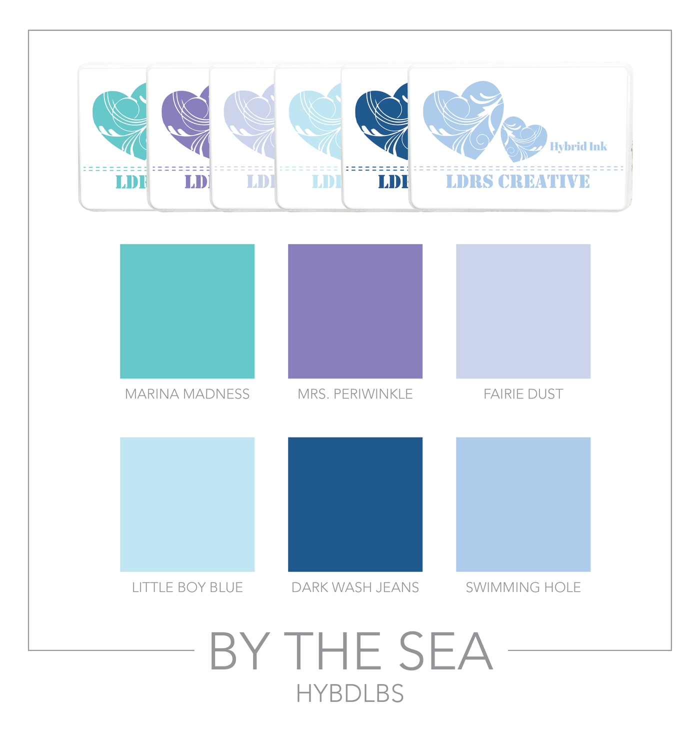 By The Sea 6-Color Bundle