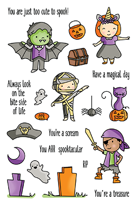 Halloween High Jinks Stamps