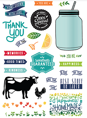 Homegrown With Love Stamps
