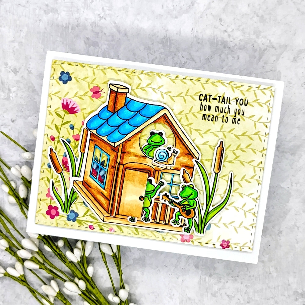 Garden Friends 4x6 Stamps