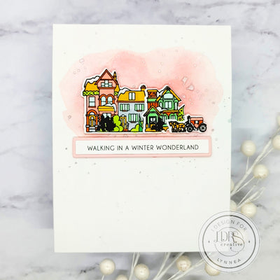 Christmas Village 4x6 Stamps