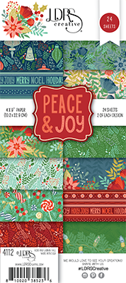 Peace & Joy 4x9 Paper Pack