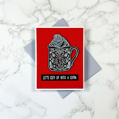 Cozy Cuppa 6x8 Stamps