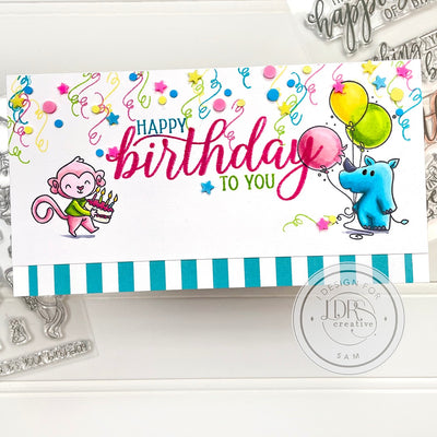 Essential Birthday Sentiments 4x6 Stamps