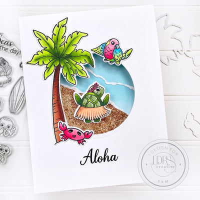Hawaiian Vacation 4x6 Stamps