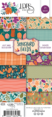 Songbird Fields 4x9 Paper Pack