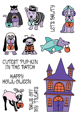 Trick or Treat 4x6 Stamps