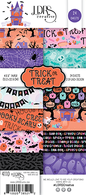 Trick or Treat 4x9 Paper Pack