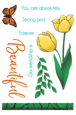 Tulip 4x6 Stamp Set