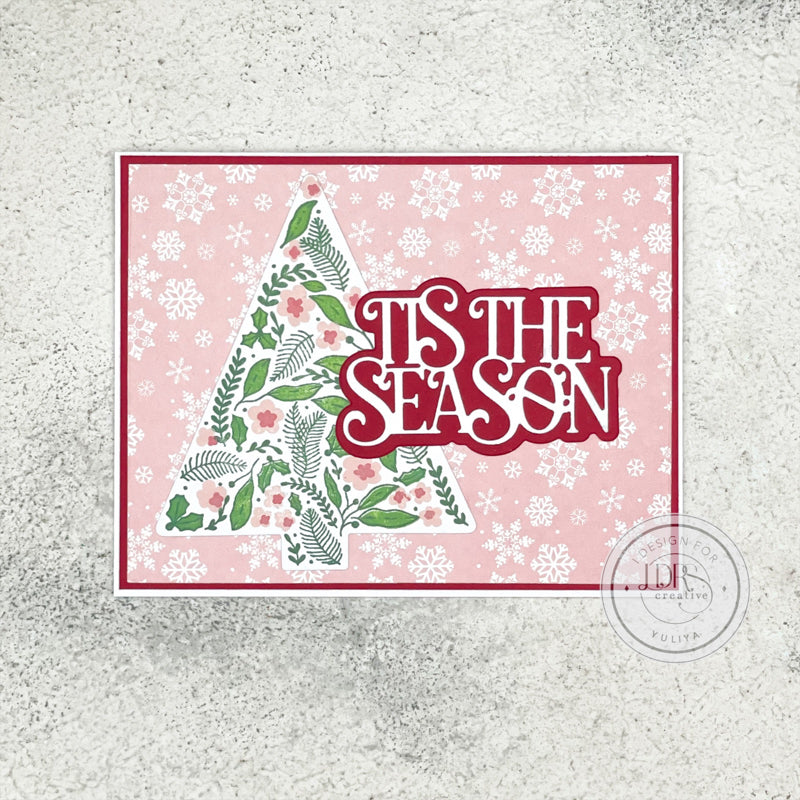 Holiday Floral 6x8 Stamps – LDRS Creative